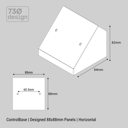 ControlBase | Desktop Mount 88x88mm