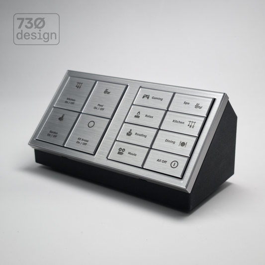 ControlBase Fit | Desktop Mount Designed for Dynalite Revolution Multigang | Double Gang