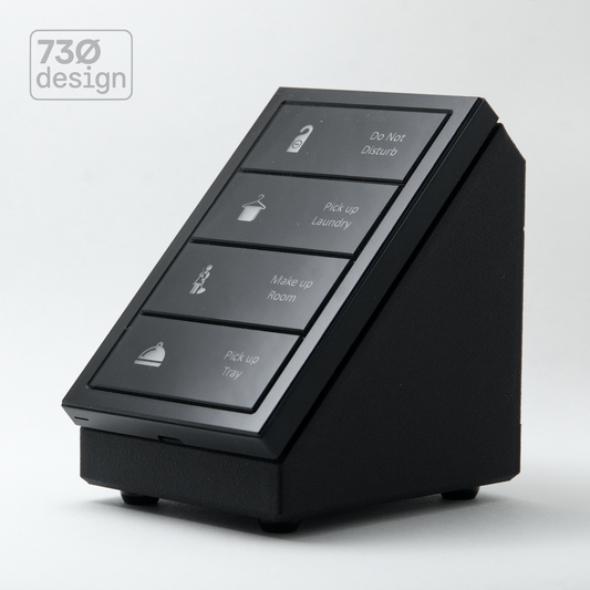 ControlBase Fit | Desktop Mount Designed for Dynalite Revolution NA | Portrait