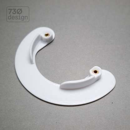 ControlFix | EU Square Panel Mounting Adapter | 70mm Cutout | 5-Pack